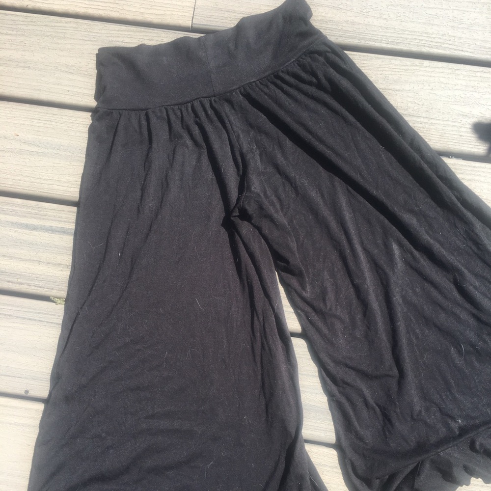 SLEEP WIDE LEG CROP PANT